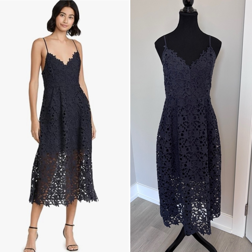 WORN ONCE | ASTR The Label Lace Midi Dress